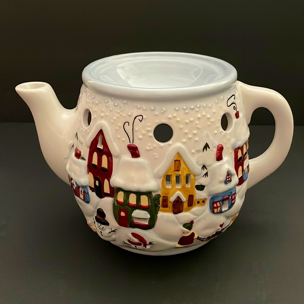 2000 Waxcessories Holiday simmer teapot